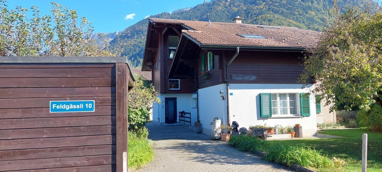 Chalet Sunnmaetteli Wilderswil Ngoại thất bức ảnh